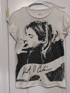Amplified Kurt Cobain Tee L
